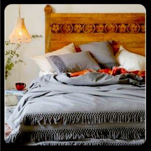 Cotton Fringes Tassels Duvet Cover